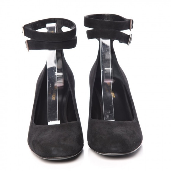 NIB Saint Laurent Strap Pumps. 40 - Picture 2 of 8